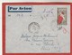 Madagascar Lettre TANANARIVE ANALAKELY 29/10/1945 Pour Paris Cachet Faible Poste Aérienne Taxe Perçue - Lettres & Documents