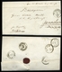 PINKAFŐ 1853. Dekoratív Ex Offo Levél, Tovább Küldésekkel, Tartalommal Jánosházára - ...-1867 Prephilately