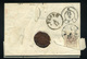 KECSKEMÉT 1855. Tértivevényes Ajánlott Levél, Okmány Bélyeges Tartalommal Székesfehérvárra - Gebraucht