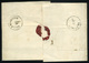 PEST 1854. 9Kr-os Szép Levél Munkácsra Küldve (szép ívszél) , Okmány Bélyeges Tartalommal - Used Stamps