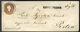 MAGYARÓVÁR 1861. Dekoratív Ajánlott Levél Pestre Küldve - Usati