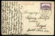 BUDAPEST 1925. Postatakarékpénztár, Villamos, Régi Képeslap - Hungary