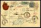 GYŐR 1896. Csomagszállító , Lodz-ba, Oroszországba Küldve - Used Stamps