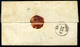 ARANYOS 1874. Levél 5Kr-ral, Kék Bélyegzéssel Komáromba Küldve (600p) - Used Stamps