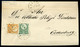 NÉMETÚJVÁR 1873. Levél, Réznyomat 3Kr+2Kr-ral, Tartalommal Sopronba Küldve, Szép Burgenlandi Darab! - Used Stamps