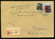 SZOMBATHELY 1945.09. Ajánlott Cenzúrázott Infla Levél Budapestre /period3 Domestic 20g Registered CENSORED Cover 10P+20P - Covers & Documents