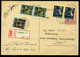 BUDAPEST 1945. 09. Ajánlott, Helyi Kiegészített Díjjegyes Lap - Covers & Documents