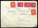 BUDAPEST 1946.dekoratív Inla Lovásfutár Levél Csehszlovákiába / Period11 To Czechoslovakia 20g Cover 3x100eP+2x10eP Aszo - Covers & Documents