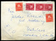 BUDAPEST 1946.dekoratív Inla Lovásfutár Levél Csehszlovákiába / Period11 To Czechoslovakia 20g Cover 3x100eP+2x10eP Aszo - Cartas & Documentos