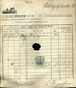 1873 A DDSG Dunai Gőzhajózási Társaság Gyorsárú Fuvarlevele A Honvéd Hajó Pecsétjével / Bill Of Fright Of DDSG Steamship - Gebruikt