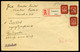 NÁDUDVAR 1946. Ajánlott Infla Levél Budapestre / Dom 20g Registered Cover I2x500+200 MilP Nadudvar To Budapest 10 June 1 - Covers & Documents