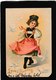 Ellen Clapsaddle - Pretty Young Girl"Love's Greeting" 1908 Antique Postcard - Clapsaddle