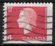 Canada 1963. Scott #404a Single (U) Queen Elizabeth II And Electric High Tension Tower - Einzelmarken