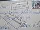 Delcampe - Frankreich Belegealbum 68 Stk. 1948 - 80er Einige Einschreiben Und Auch Luftpost Viel Bedarf! Viel 1950 / 60er Jahre! - Collezioni (in Album)