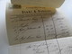 Delcampe - 1882 - 93 Württemberg Stuttgart - New York Bank Belege / Nota / Stempelmarken + Post Einlieferungsscheine Nach New York - Wissels