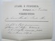 Delcampe - 1882 - 93 Württemberg Stuttgart - New York Bank Belege / Nota / Stempelmarken + Post Einlieferungsscheine Nach New York - Bills Of Exchange