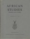 Revue AFRICAN STUDIES - Volume 21 - No 1 - 1962 - Sociologie / Antropologie