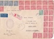 FINLAND CIRCULATED ENVELOPE 1958, HELSINKI TO BUENOS AIRES, ARGENTINA. BY AIRMAIL, REGISTERED. EMBAJADA ARGENTINA -LILHU - Covers & Documents