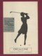 040220 - CARTE PUB Orcalcine - Illustration CM Ombre Femme Sport Golf Tir à L'arc Ski Nage Vélo Tennis Patin - Pubblicitari