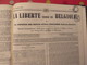 Delcampe - La Liberté Comme En Belgique. Reliure Des 43 Premiers Numéros. 1844. Recueil. Hebdomadaire. Droits Civils, Charte - 1800 - 1849