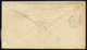 India Used In Straits Settlements - 1863 Envelope To Bristol Bearing 1856-64 4a Grey-black Blk/3 + Single Cancelled By I - 1854 Compagnia Inglese Delle Indie