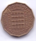 GREAT BRITAIN 1965: 3 Pence, KM 900 - F. 3 Pence