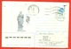 Russia 1995.Regional Release Of The City Of Saint-Petersburg. Envelope Passed The Mail. Two Stamp. - Covers & Documents