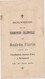 Saint Amand Les Eaux  Souvenir De Communion De Andrée Florin 1931 - Communion