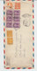 Enveloppe Swift Company Jersey City. Entier Postal US Postage Air Mail 8 Timbres USA Oblitérés New York 1936 . (2648x) - 1921-40