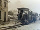 RPCP : TARN ET GARONNE-CAYLUS- GARE STATION TRAIN LOCOMOTIVE, Photo Of Old Postcard, 2 Scans - Trains