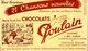 Lot De 2 Buvards Chocolat Poulain - Chocolat