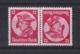 GERMANY...3 REICH........." 1933 "......SG491a.....TETE-BECHE.......PAIR........MH. - Neufs