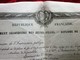 1888 DIPLÔME DE FIN D’ÉTUDES ENSEIGNEMENT SECONDAIRE JEUNES FILLES Melle CHAUVIN MENTION BIEN-ACADÉMIE GRENOBLE - Diplômes & Bulletins Scolaires