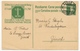 SUISSE - Carte Postale (Entier) - Exposition Nationale Suisse 1914 - Oblitérée Zürich - Interi Postali