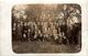 Photo Originale Scolaire Groupe D'écoliers Garçons à La Casquette Dans Un Parc En 1919 - Voir Légende Dos - Persone Anonimi