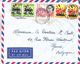 Congo Belge - Lettre De 1960 ° - Oblit Base Militaire De Kamina - Fleurs - Roi Baudouin - Storia Postale