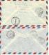 1959 & 1960 2 Air Mail Letters From Bogota To Zürich  One Registered And One Expres - Colombie