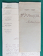 Pochette D'archives Commerciales - Cinq Documents - Maison W.H. Hoedt Fils à Rotterdam - Année 1898-1899 - Pays-Bas