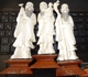 3 FIGURINES STATUES  3 SAGES CHINE JAPON - Art Asiatique