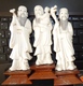 Delcampe - 3 FIGURINES STATUES  3 SAGES CHINE JAPON - Art Asiatique