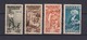 Saargebiet - 1927 - Michel Nr. 122/125 - Ungebr. - 35 Euro - Unused Stamps