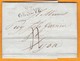 1811 - Marque Postale 99 GENEVE, Département Conquis, Sur Lettre Pliée Vers Lyon, France - Taxe 4 - ...-1845 Prefilatelia