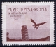 ITALY  AEREA  PARIGI PISA ROMA 1911 VIGNET - Airmail