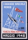 ITALY CORRIERE SPECIALE AEREO VENEZIA ROMA NEW YORK 1948 47 - Poste Aérienne