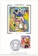 FRANCE => 5 Cartes / Soie - LE SIECLE AU FIL DU TIMBRE / SPORTS - 15 Avril 2000 Paris - Cartas & Documentos