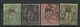 CHINE / BUREAU FRANCAIS Cote 66.5 € N° 2 + 5 + 12 + 14. 4 Valeurs Au Type Sage. TB - Usados