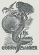 Ex Libris Corry Bakker (zeemeermin, Mermaid, Sirene) - Elly Van Der Hoeven - Ex Libris