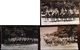 3 Cartes Photo, 1933, La Courtine, "départ De Manoeuvre", Cavaliers, Militaires, Camp, 23-Creuse - Manoeuvres