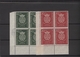 Delcampe - Nachlässe: NACHKRIEGSDEUTSCHLAND - Hochwertiger Bestand Auf Steckkarten/Steckseiten, Weniges Auch Lo - Lots & Kiloware (mixtures) - Min. 1000 Stamps