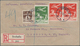 Delcampe - Nachlässe: 1890er-1960 Ca.: Kleiner Nachlass Mit Ca. 30 Briefen, Karten Und Ganzsachen Aus Aller Wel - Vrac (min 1000 Timbres)